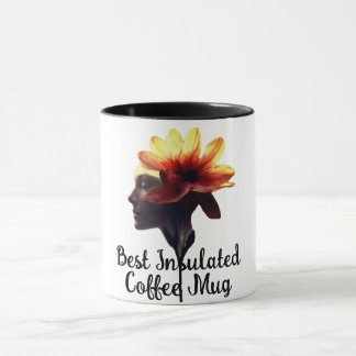 Human Petal Flower Design Uniquely Crafted 11-Oz  Mug