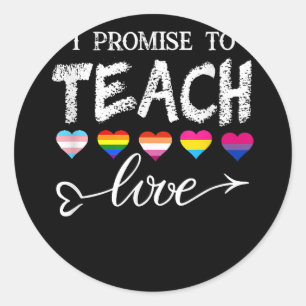 HUMAN Rainbow Flag  6 Classic Round Sticker