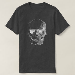 Human Realistic Skull T-Shirt
