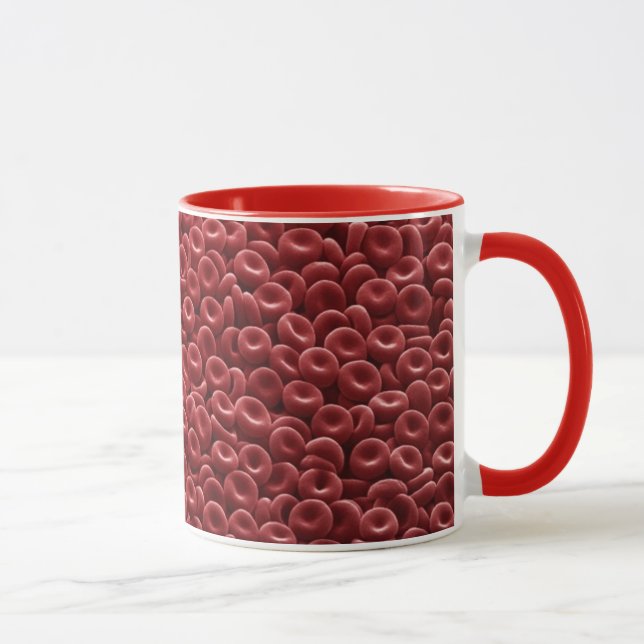 HUMAN RED BLOOD CELLS MUG (Right)