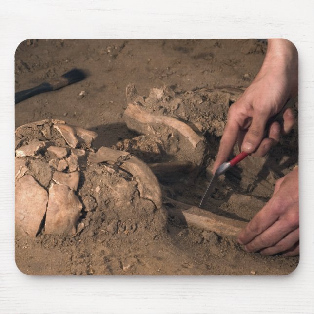 Human remains mouse pad (Front)