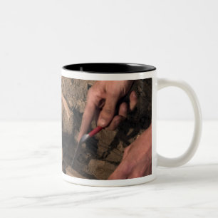 Human remains Two-Tone coffee mug