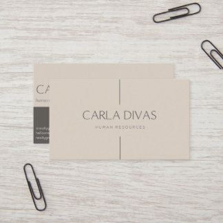 Human Resources Business Cards