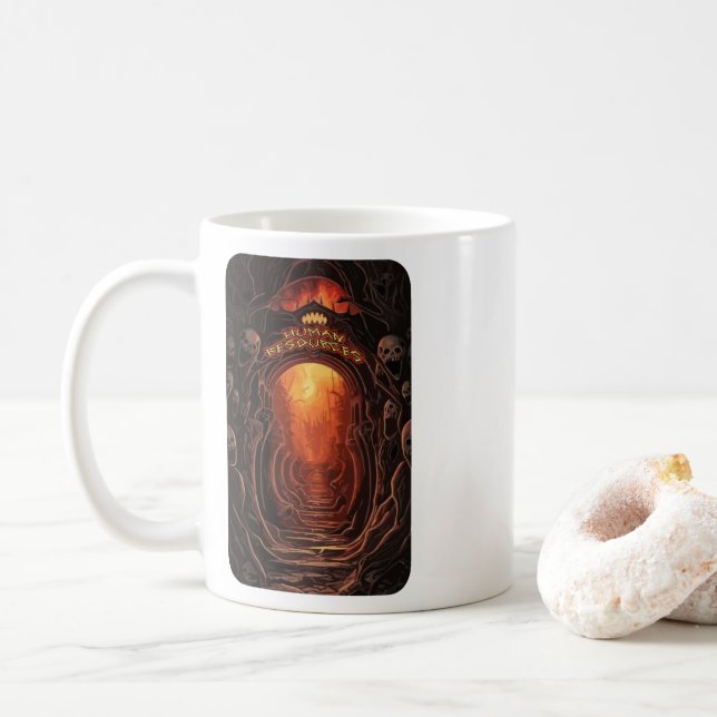 Human Resources Coffee Mug (With Donut)