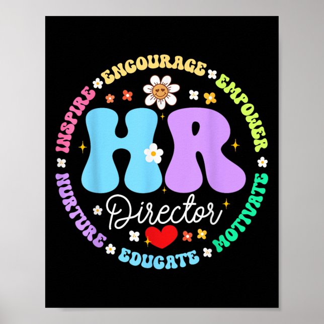 Human Resources Hr Director Employee Appreciation  Poster (Front)