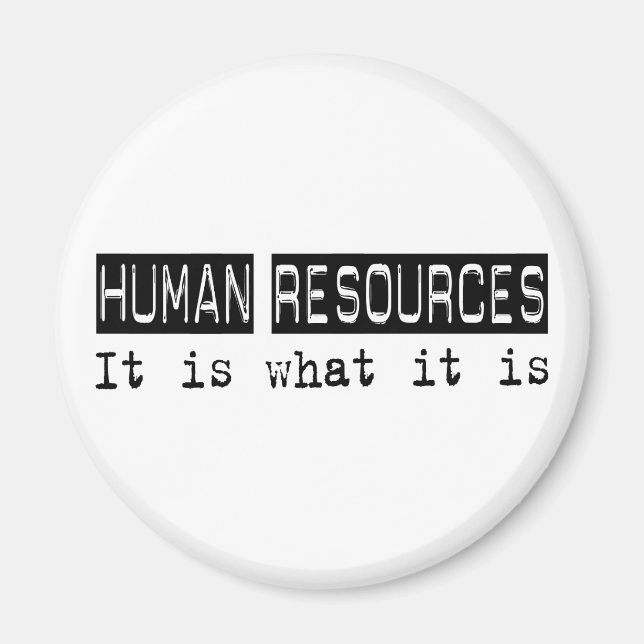 Human Resources It Is Magnet (Front)