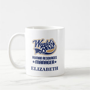 Human Resources Manager Personalised Mug Gift