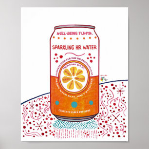 Human Resources Office Art Sparkling HR Water Poster