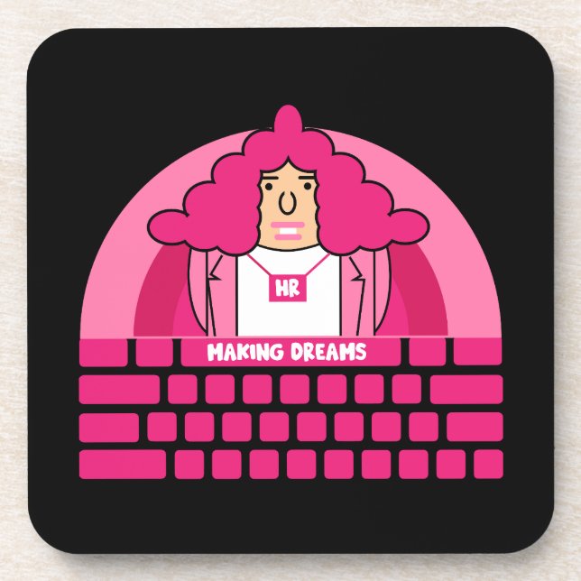 Human Resources Office Coaster (Front)