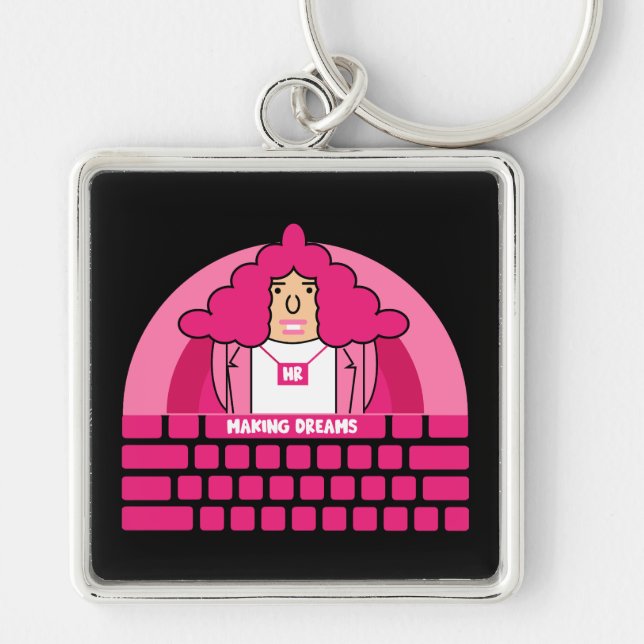 Human Resources Office Key Ring (Front)