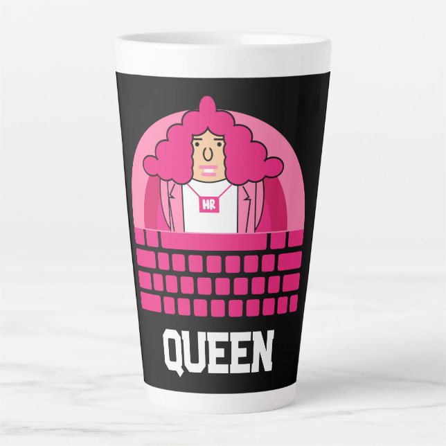 Human Resources Office Latte Mug (Front)
