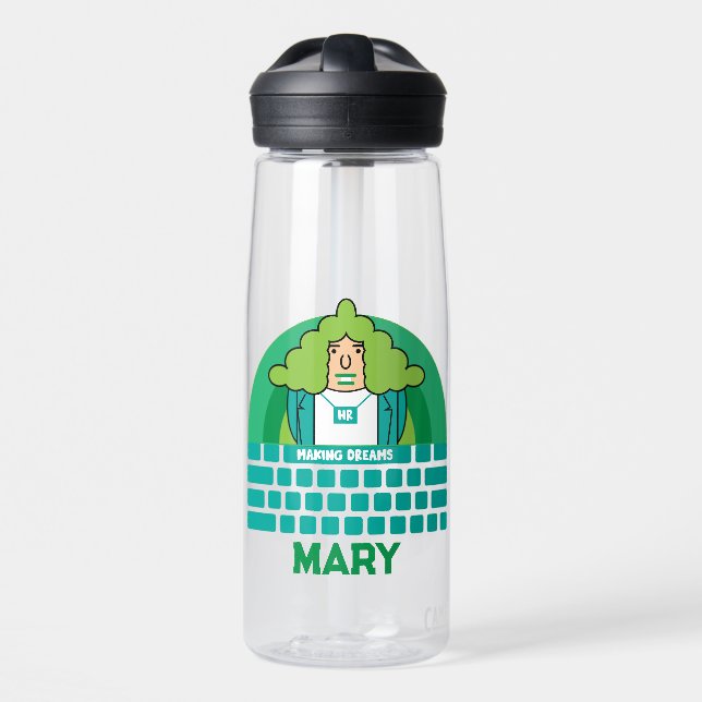 Human Resources Office Water Bottle (Front)