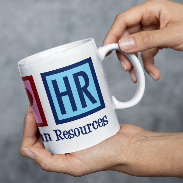 Human Resources Peace Love HR Coffee Mug (Creator Uploaded)