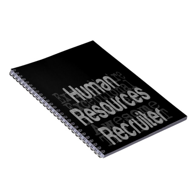 Human Resources Recruiter Extraordinaire Notebook (Right Side)