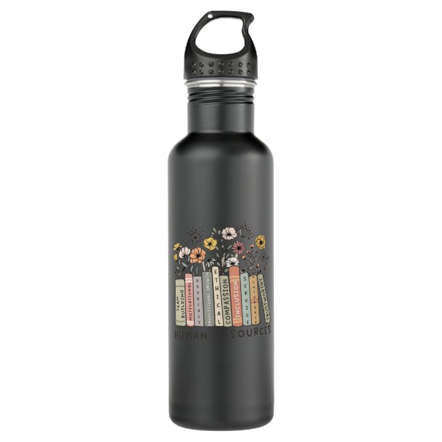 Human Resources Shirt 710 Ml Water Bottle (Front)