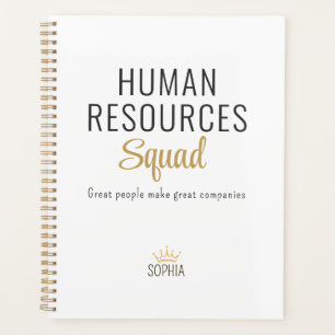 Human Resources Squad – Personalised Planner