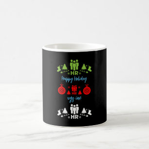 Human Resources Ugly Santa Xmas Gifts Coffee Mug