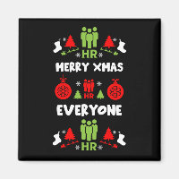 Human Resources Ugly Santa Xmas Gifts