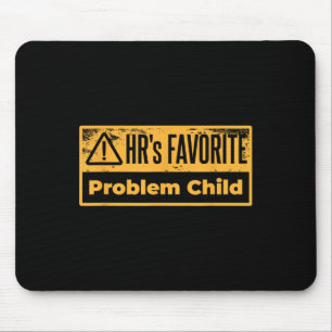 Human Resources Walking Hr Violation Mouse Pad