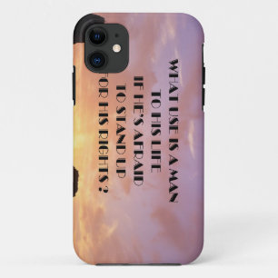 Human rights iPhone 11 case
