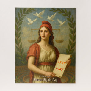 Human Rights Day 10 Event gift Jigsaw Puzzle