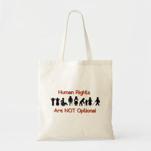 Human Rights Equality Disability Protest Tote Bag