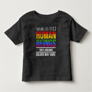 Human Rights Equality Support LGBT Awareness Toddler T-Shirt