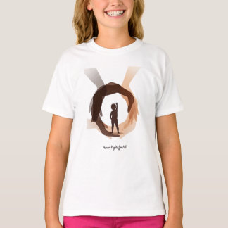 Human Rights for All – Minimal Diversity Circle De T-Shirt
