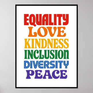 Human Rights For ALL Poster