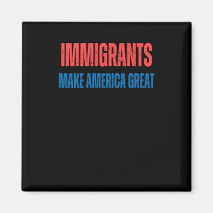 Human Rights Immigration Make America Great 2025 Magnet