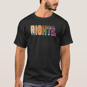 Human Rights Lgbtq Racial Justice Pride Blm Equali T-Shirt