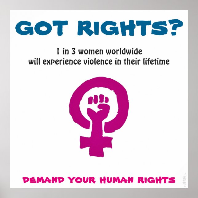Human Rights Poster (Front)