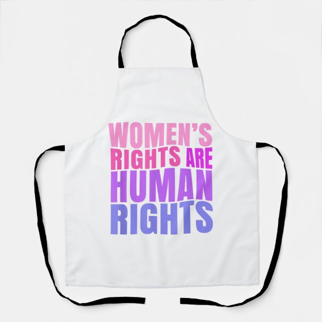 Human Rights Womens Right Apron (Front)