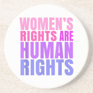 Human Rights Womens Right Coaster