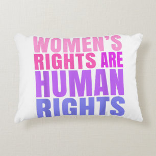 Human Rights Womens Right Decorative Cushion