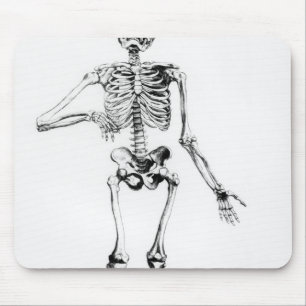 Human Skeleton Mouse Pad