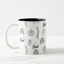 Human Skeleton Pattern Mug