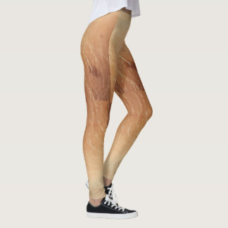 Human Skin Texture Leggings