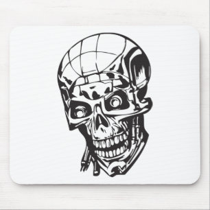 Human Skull 159 Mouse Pad