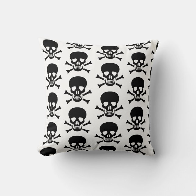 Human skull cushion (Front)