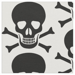 Human skull fabric