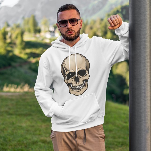 Human Skull Hoodie (Creator Uploaded)