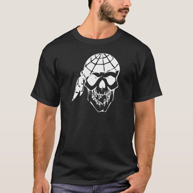 Human Skull T-Shirt (Front)