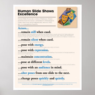 Human Slide Shows Excellence Poster