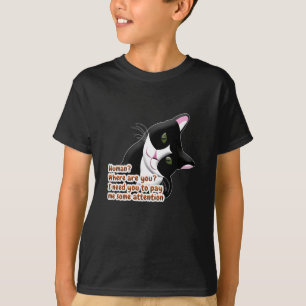 Human? Where are you? Cat T-Shirt