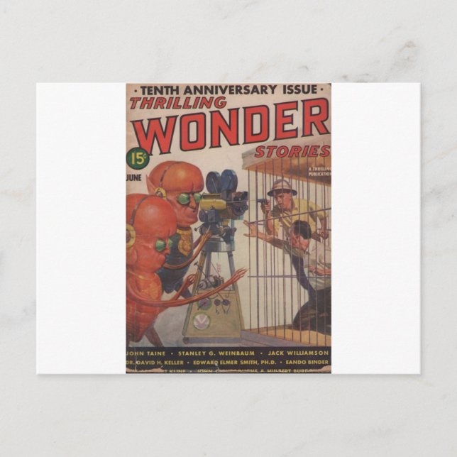 Human Zoo Postcard (Front)