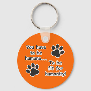 Humane for Humanity Key Ring