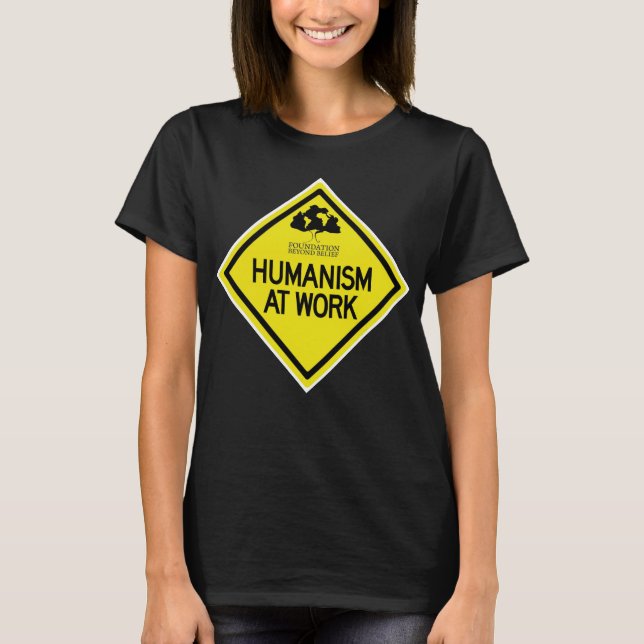 Humanism at Work Women's Tshirt (Front)
