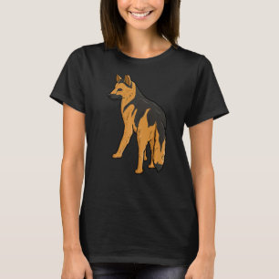 Humanitarian and protector, brave german shepherd T-Shirt