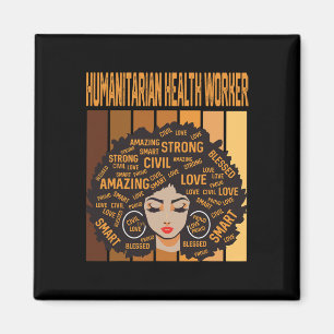 Humanitarian Health Worker Black History Month Pri Magnet